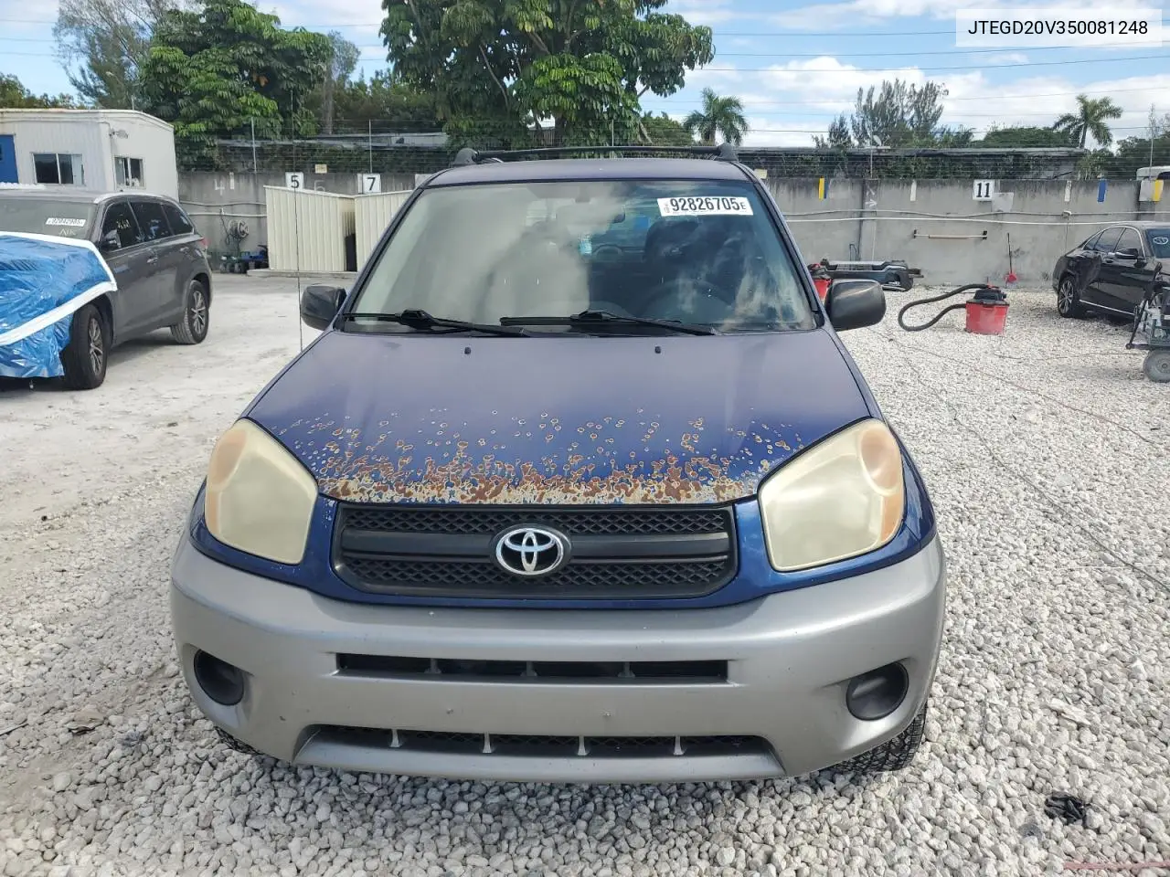 JTEGD20V350081248 2005 Toyota Rav4