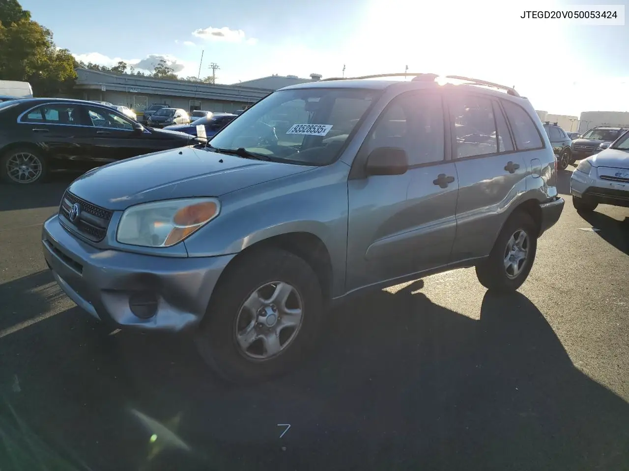 JTEGD20V050053424 2005 Toyota Rav4