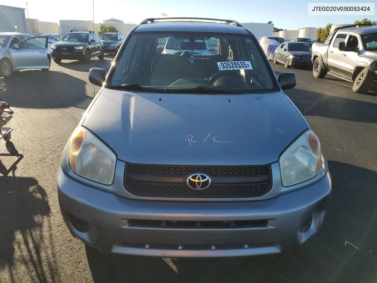 JTEGD20V050053424 2005 Toyota Rav4