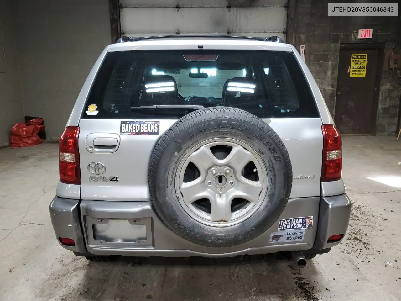 JTEHD20V350046343 2005 Toyota Rav4