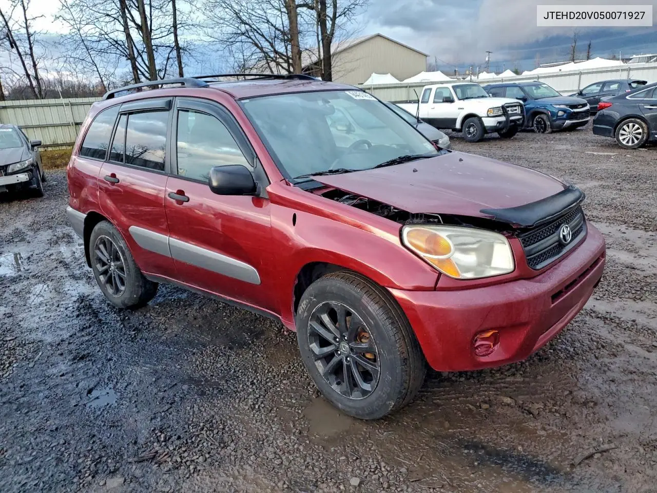 JTEHD20V050071927 2005 Toyota Rav4