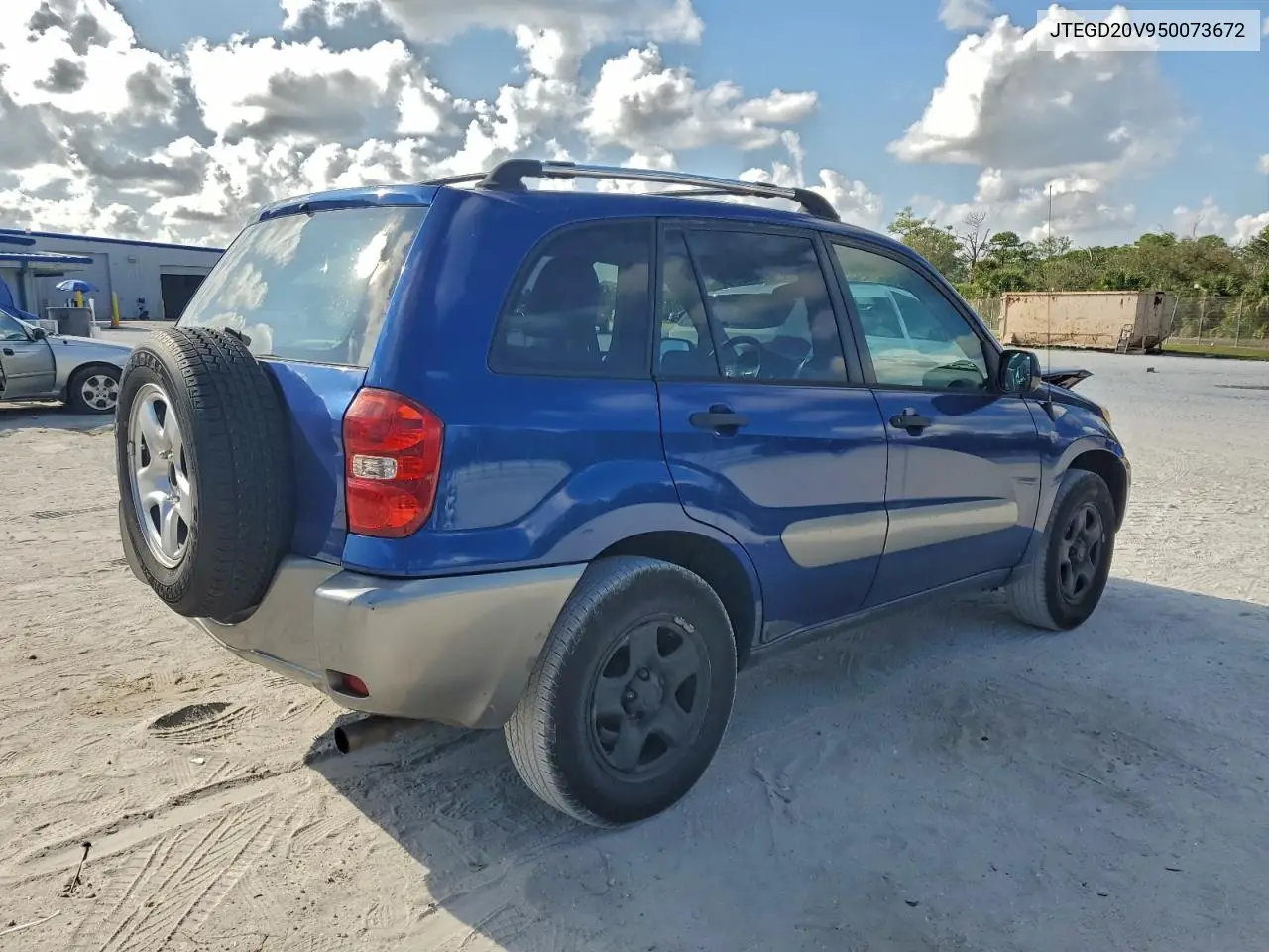 JTEGD20V950073672 2005 Toyota Rav4