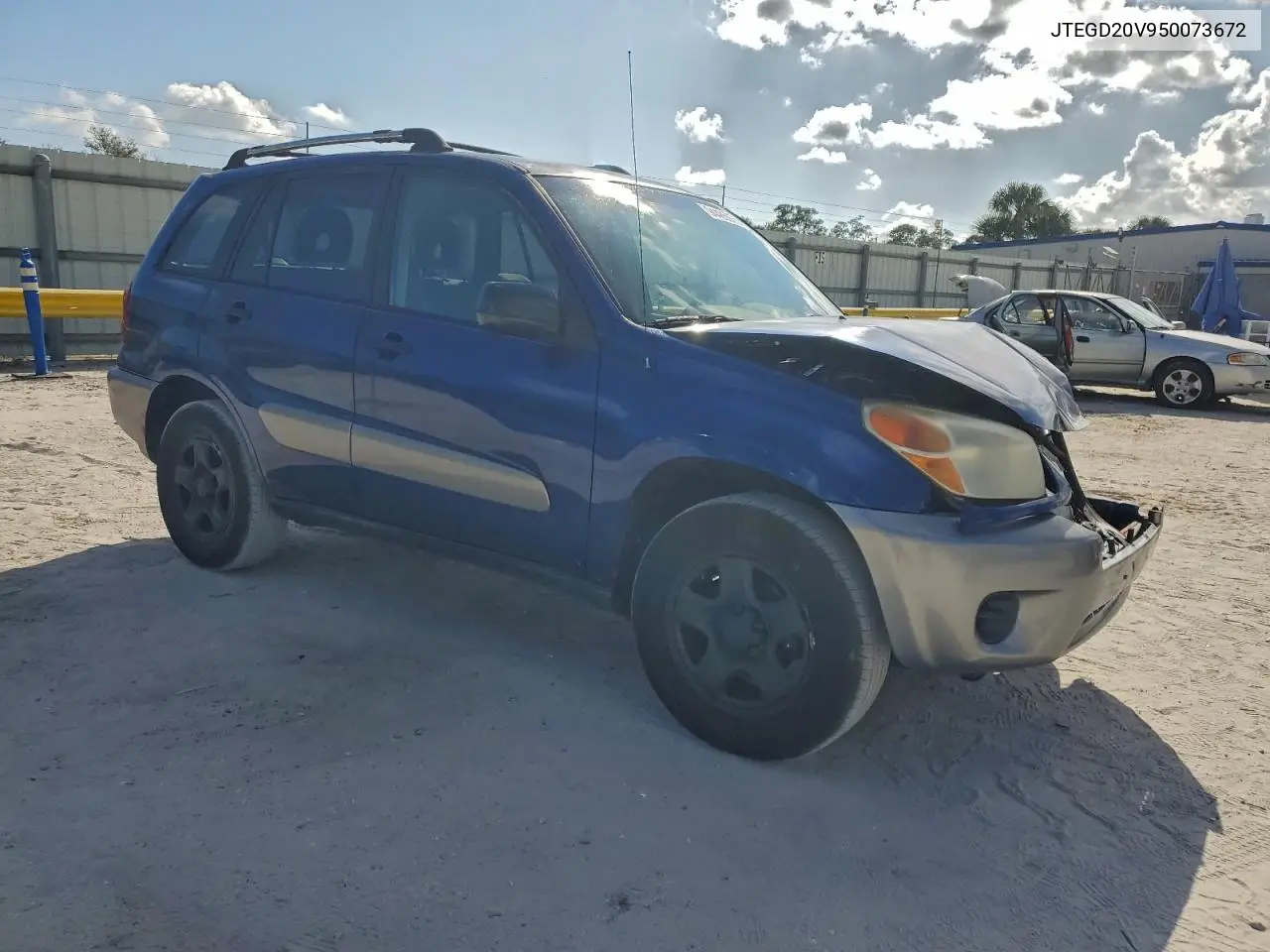 JTEGD20V950073672 2005 Toyota Rav4