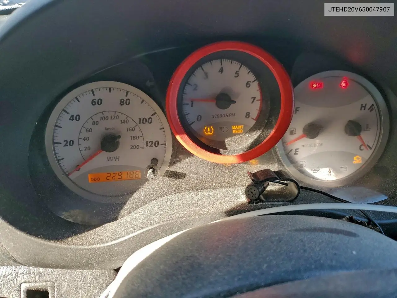 JTEHD20V650047907 2005 Toyota Rav4