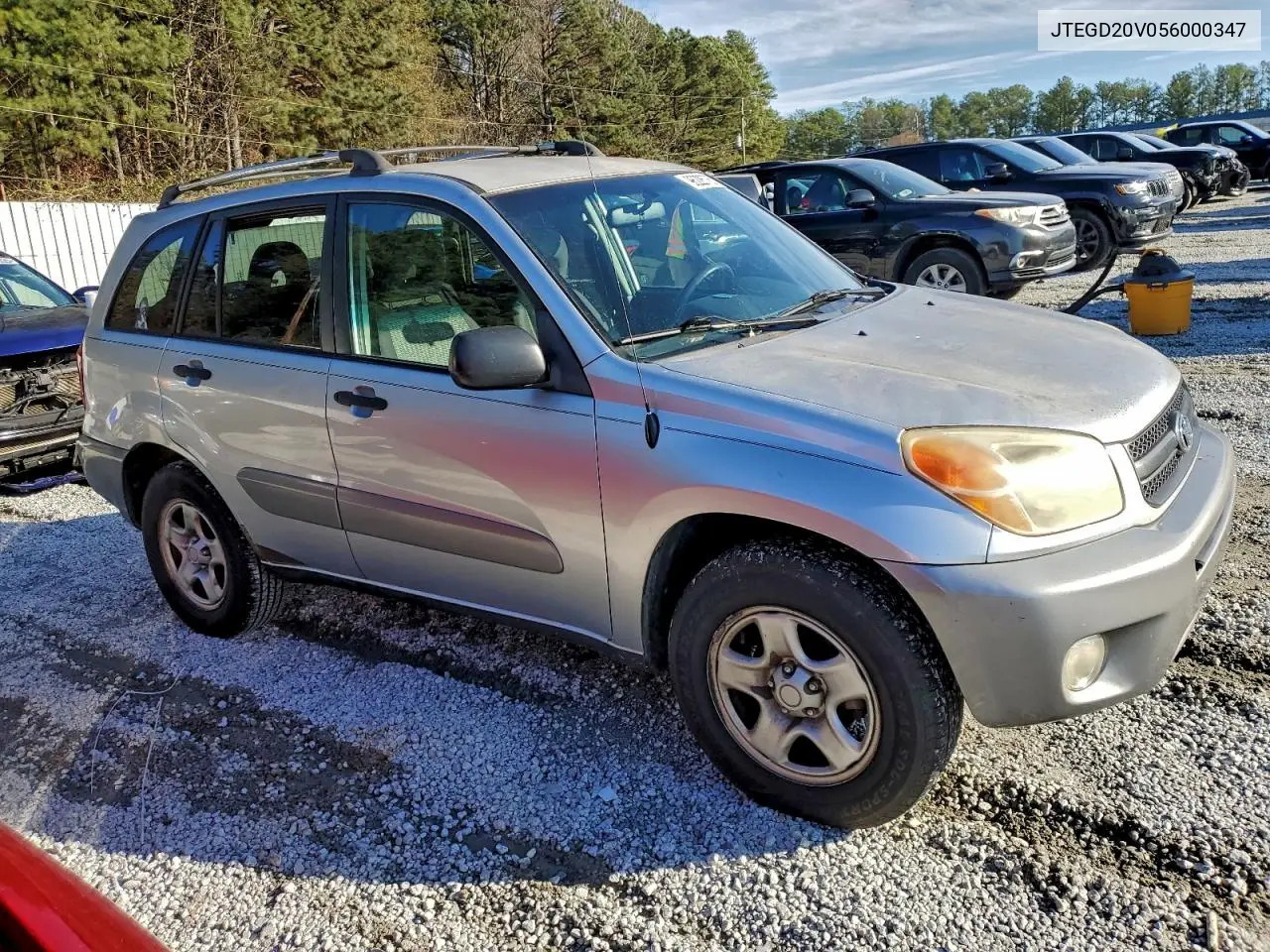 JTEGD20V056000347 2005 Toyota Rav4