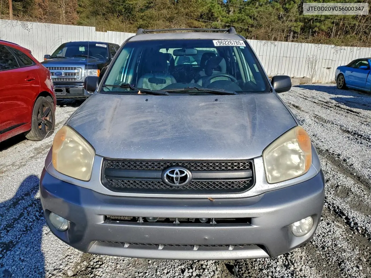 JTEGD20V056000347 2005 Toyota Rav4