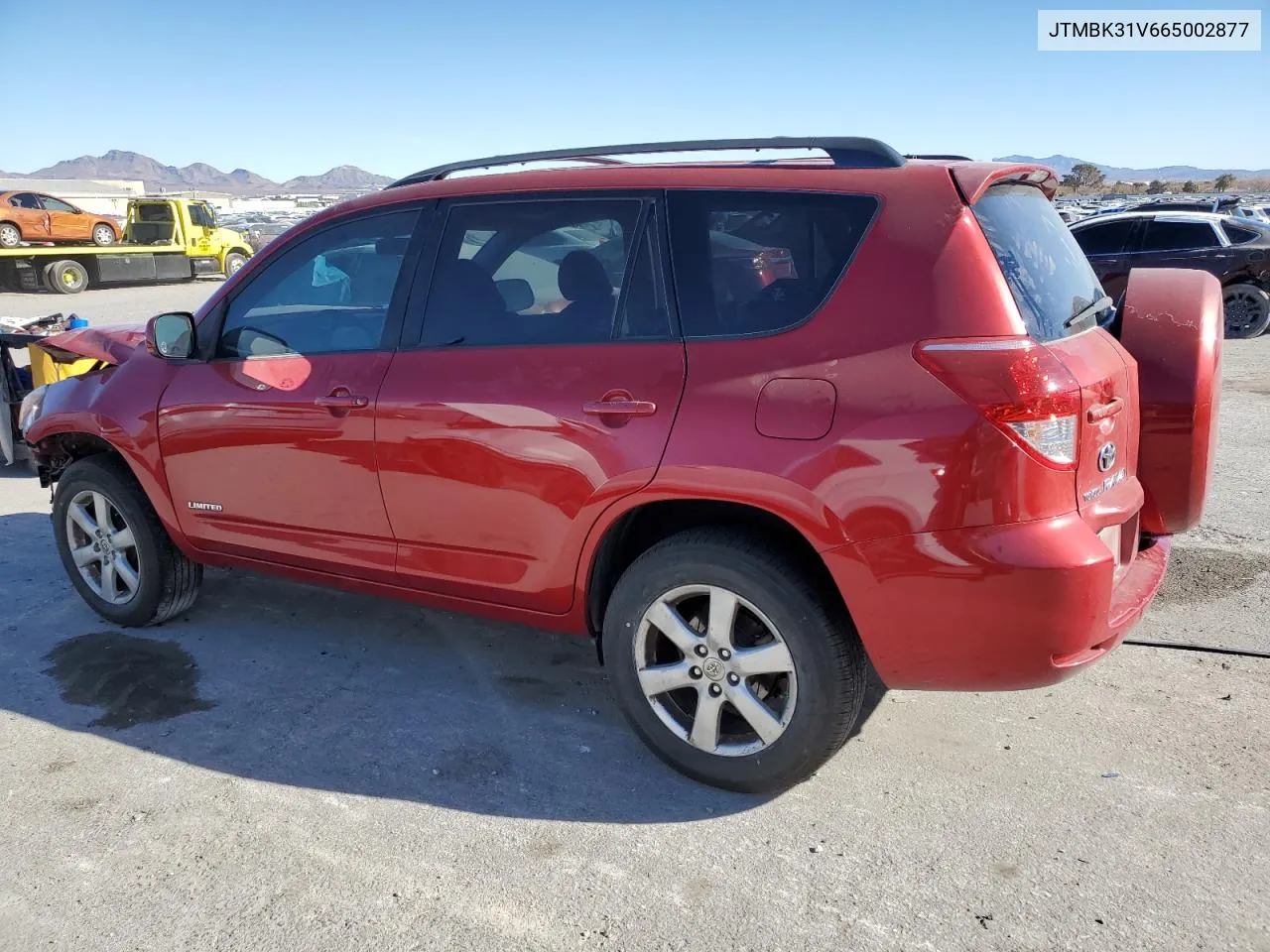 JTMBK31V665002877 2006 Toyota Rav4 Limited