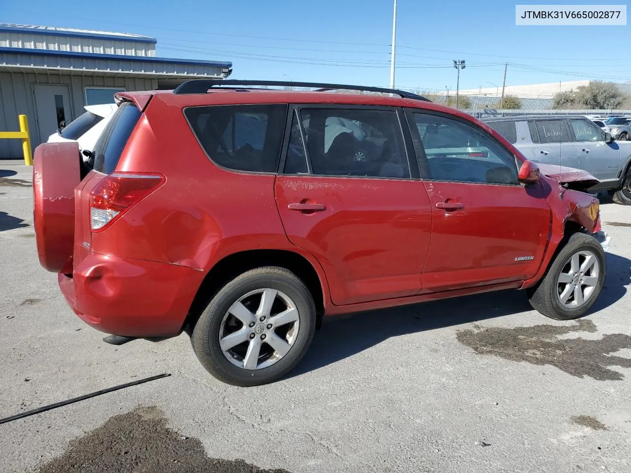 JTMBK31V665002877 2006 Toyota Rav4 Limited