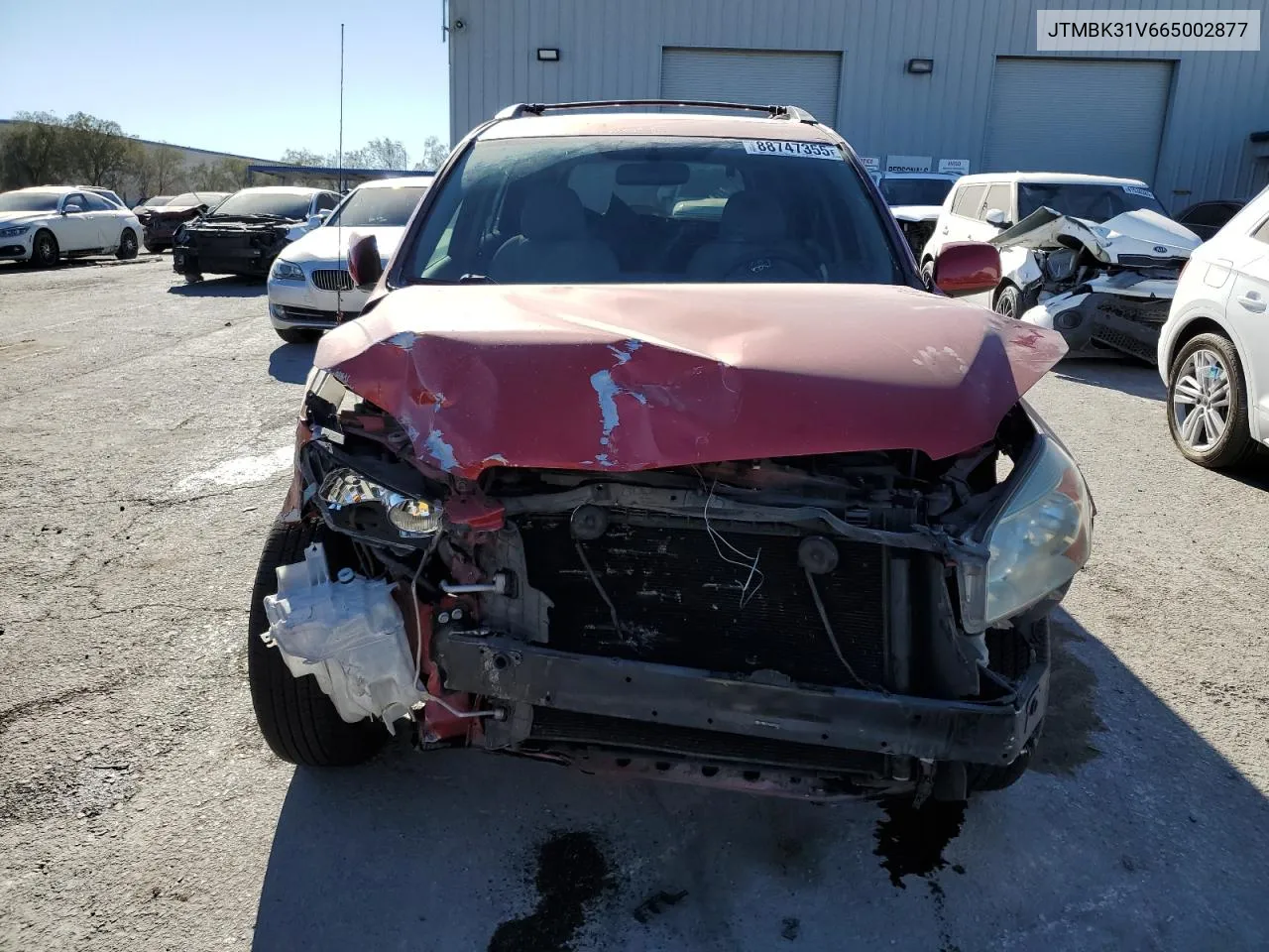 JTMBK31V665002877 2006 Toyota Rav4 Limited
