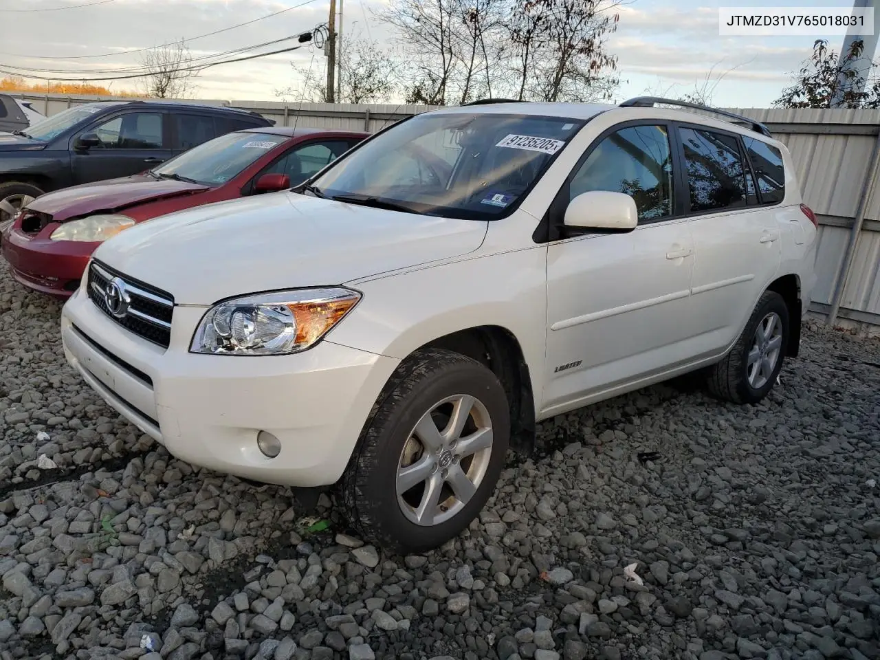 JTMZD31V765018031 2006 Toyota Rav4 Limited
