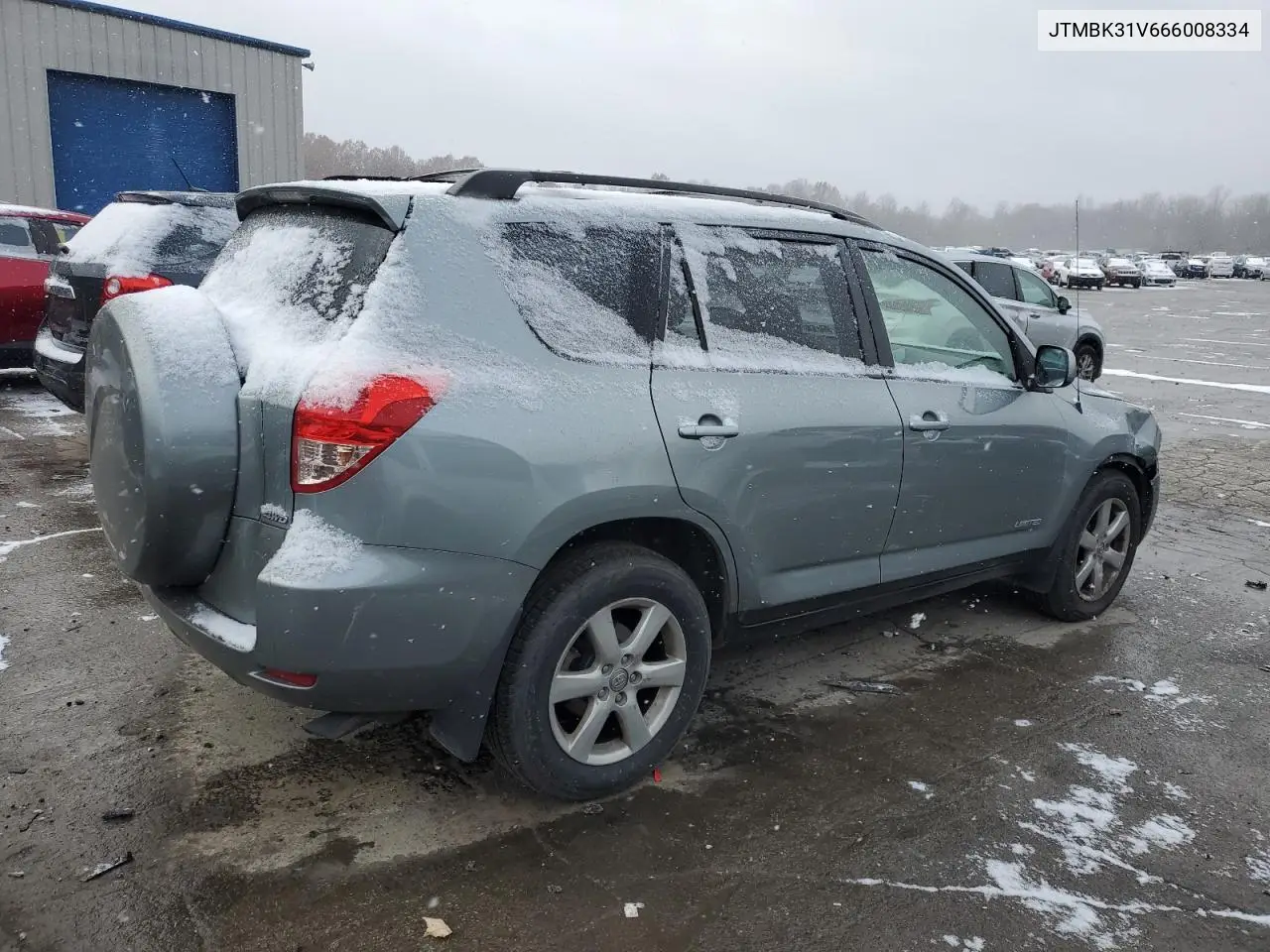 JTMBK31V666008334 2006 Toyota Rav4 Limited