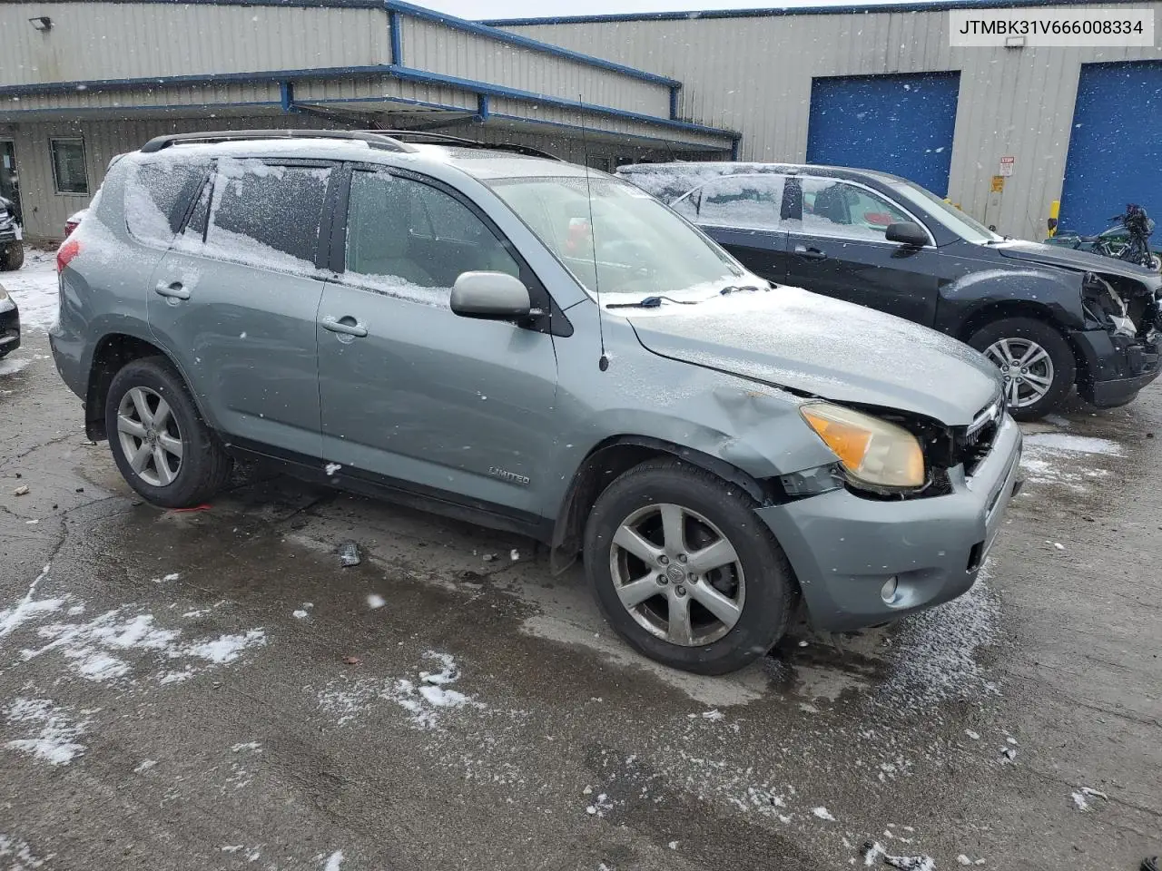 JTMBK31V666008334 2006 Toyota Rav4 Limited