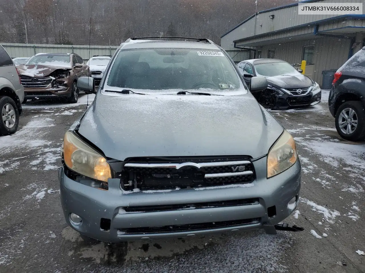 JTMBK31V666008334 2006 Toyota Rav4 Limited
