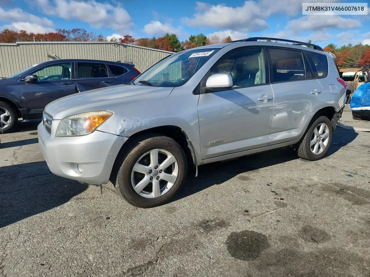 JTMBK31V466007618 2006 Toyota Rav4 Limited