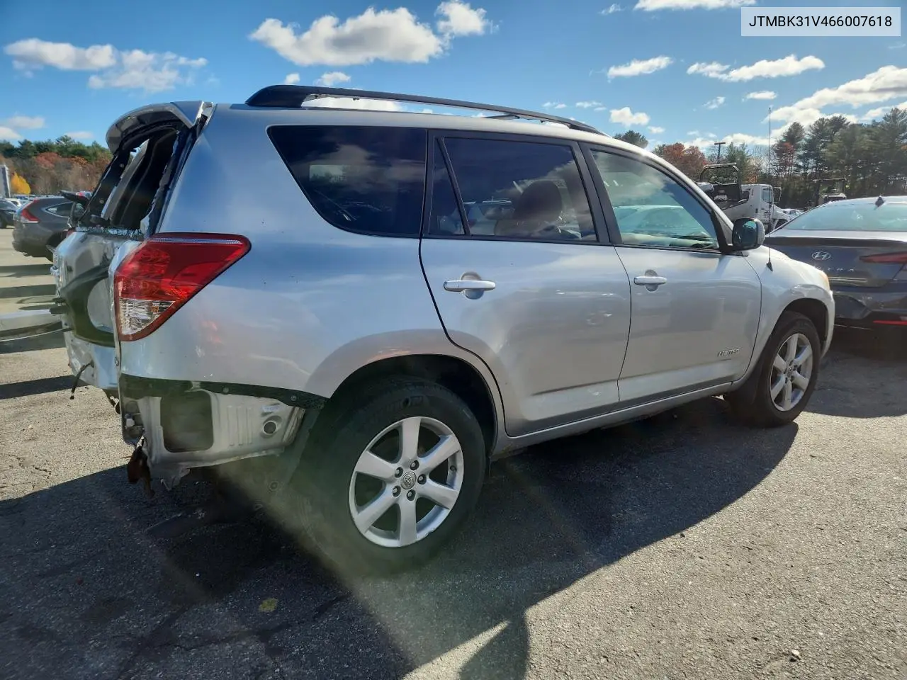 JTMBK31V466007618 2006 Toyota Rav4 Limited