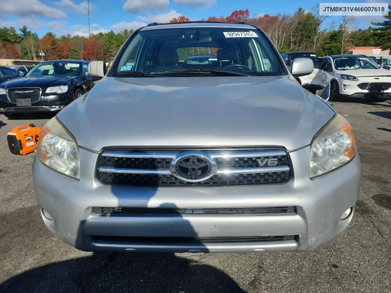 JTMBK31V466007618 2006 Toyota Rav4 Limited