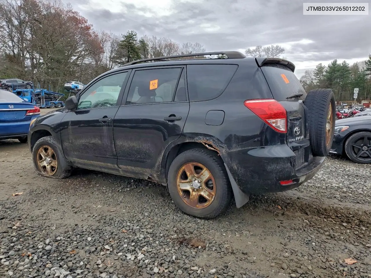 JTMBD33V265012202 2006 Toyota Rav4