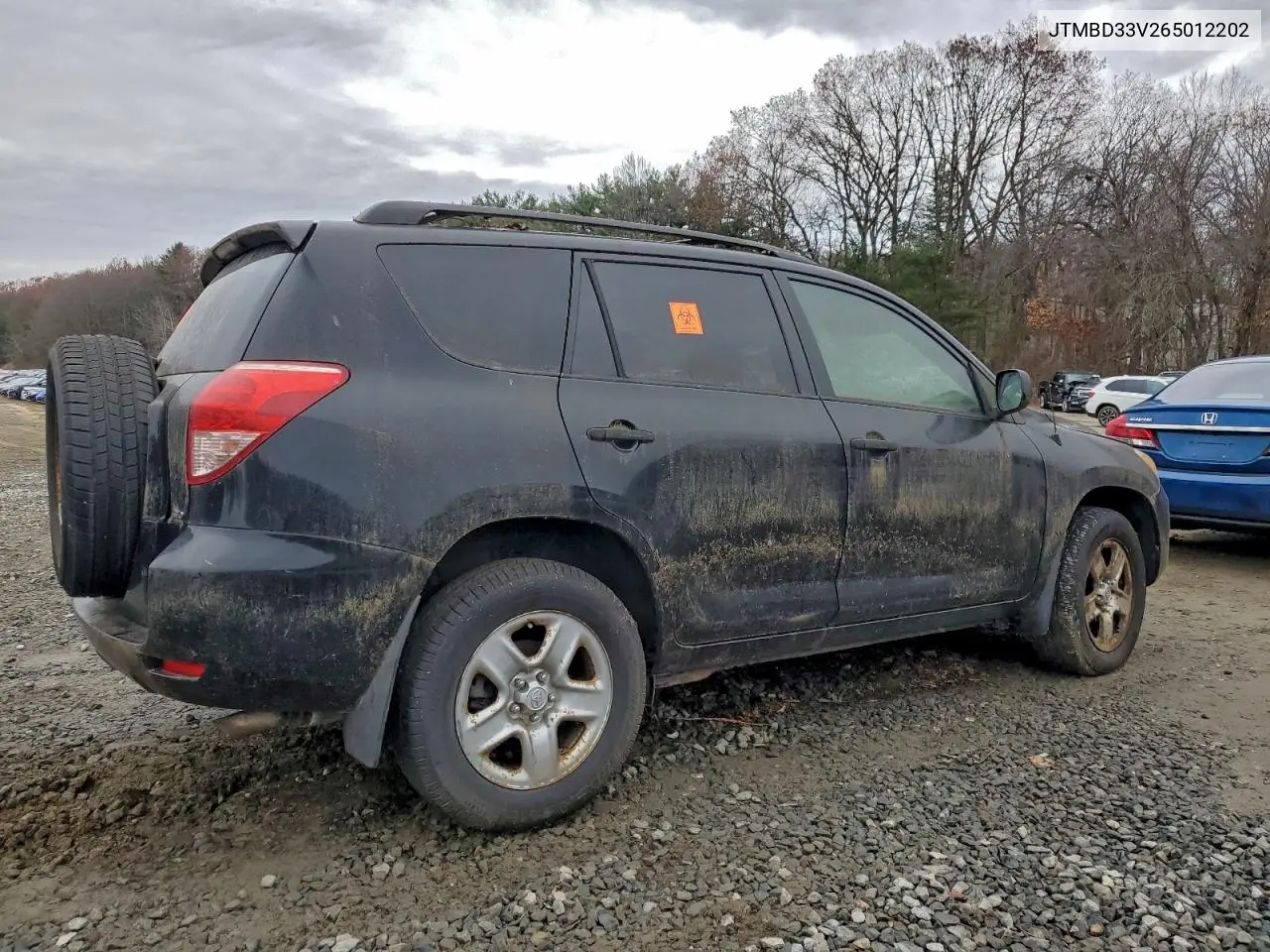 JTMBD33V265012202 2006 Toyota Rav4