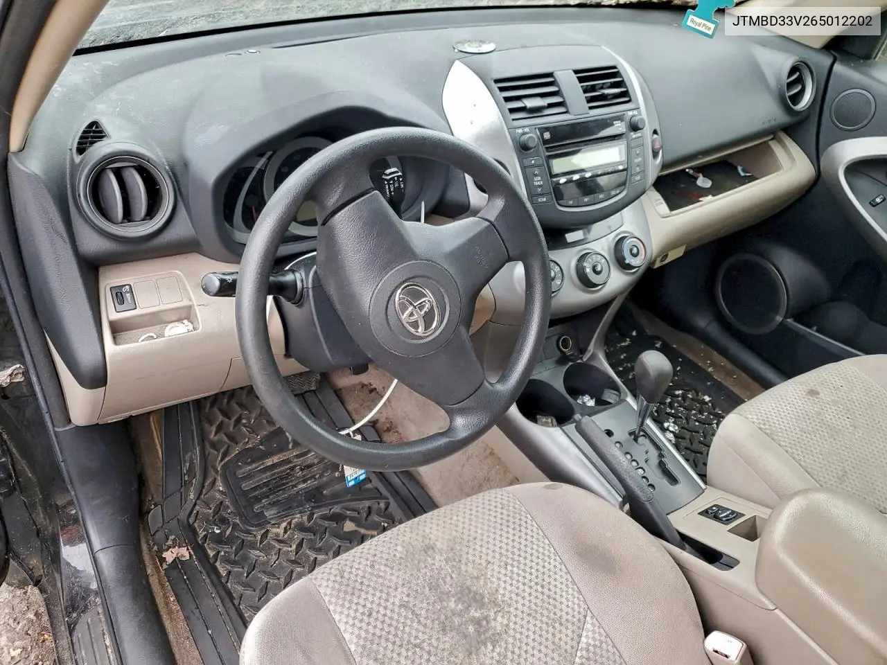 JTMBD33V265012202 2006 Toyota Rav4