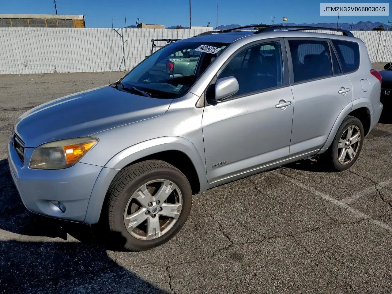 JTMZK32V066003045 2006 Toyota Rav4 Sport
