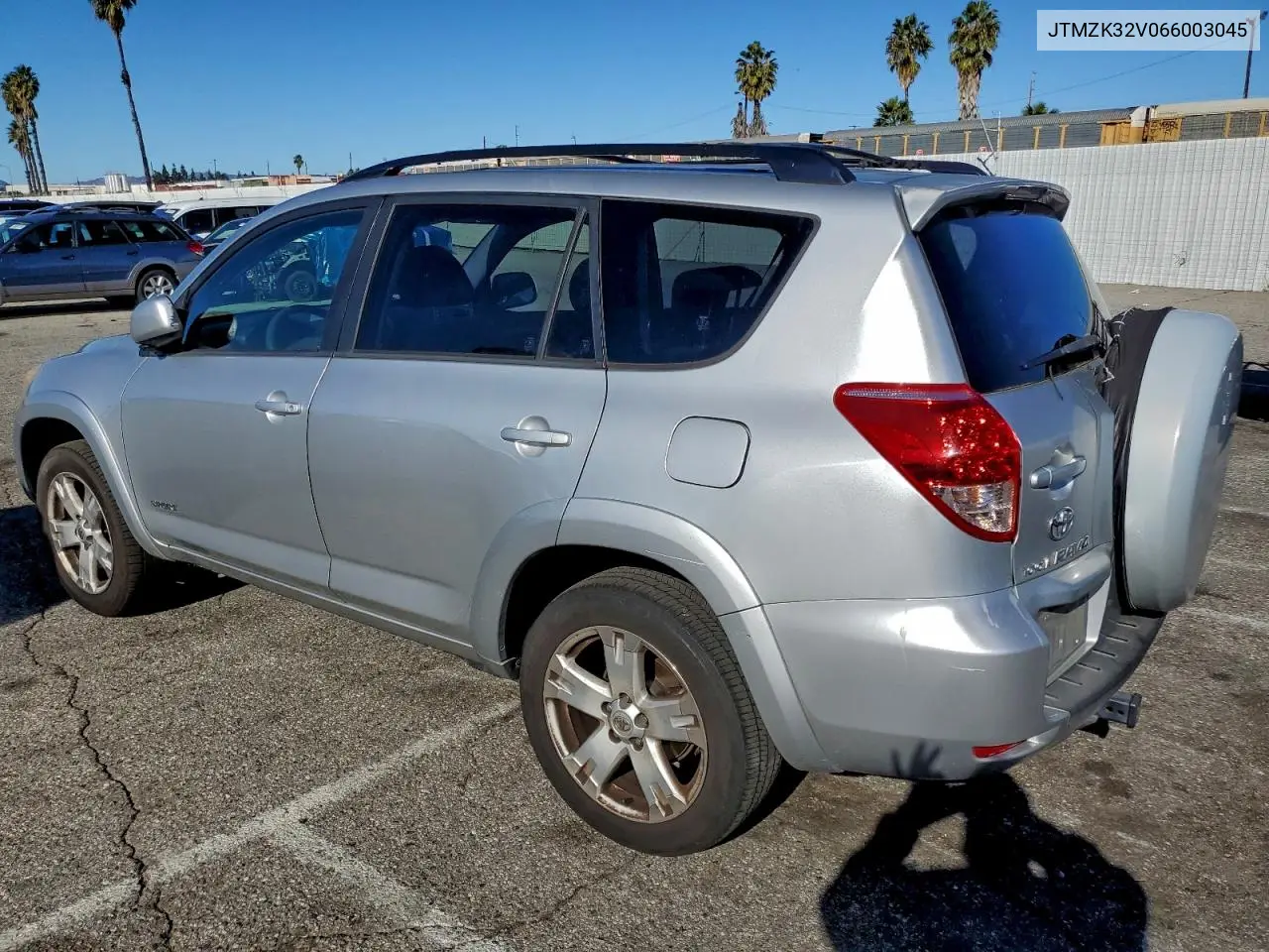 JTMZK32V066003045 2006 Toyota Rav4 Sport
