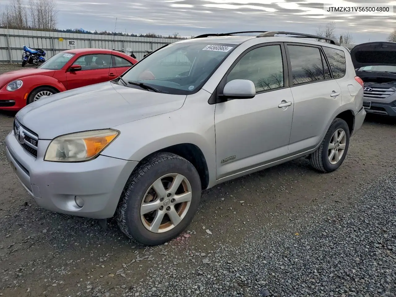 JTMZK31V565004800 2006 Toyota Rav4 Limited