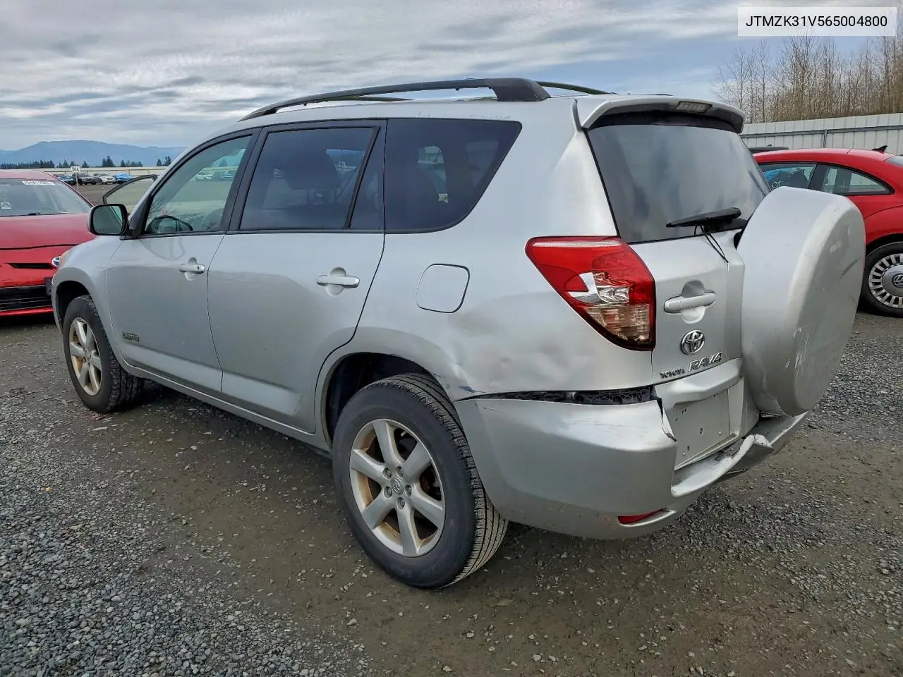 JTMZK31V565004800 2006 Toyota Rav4 Limited