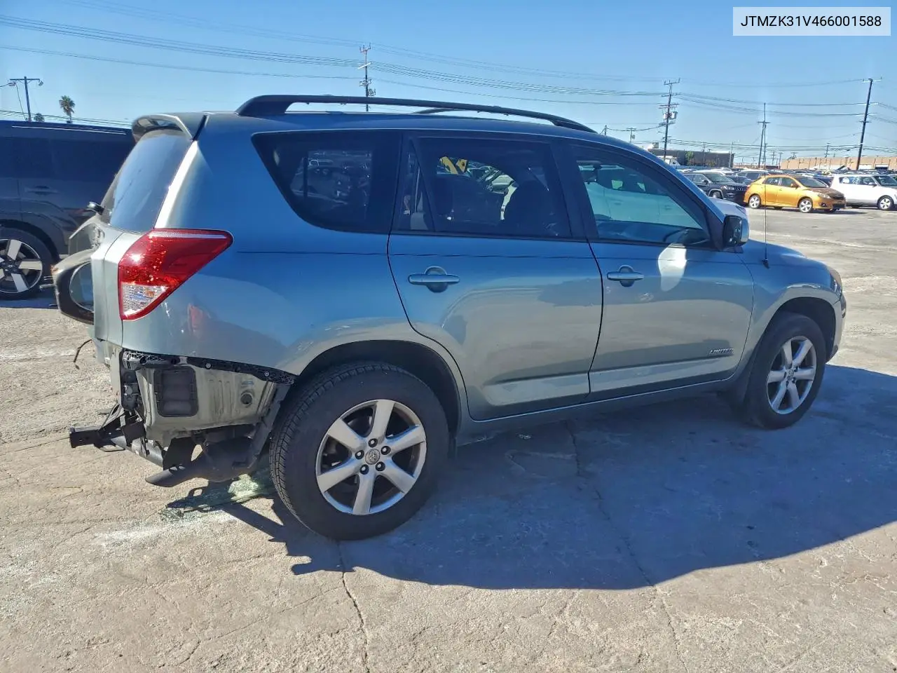 JTMZK31V466001588 2006 Toyota Rav4 Limited