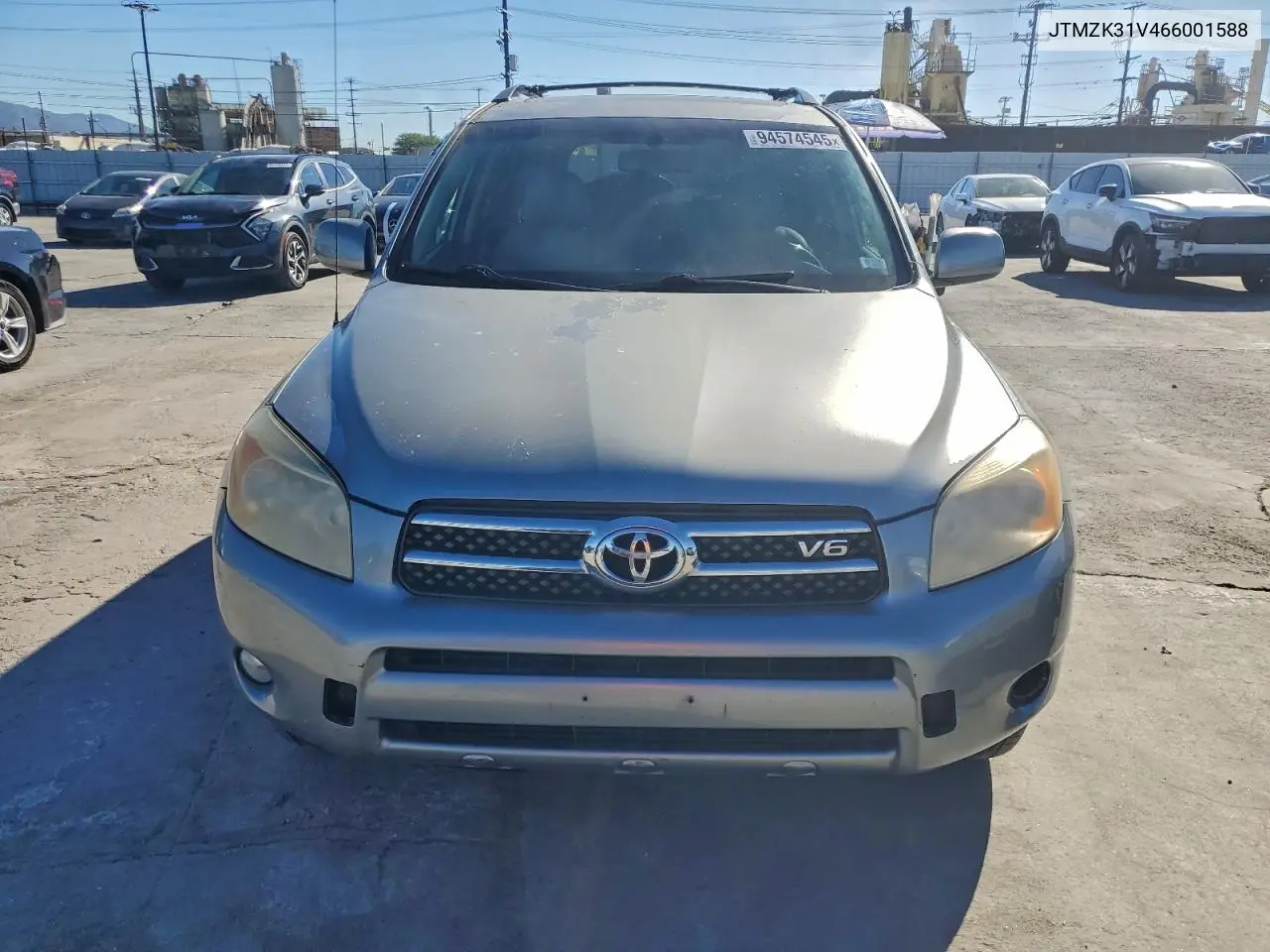 JTMZK31V466001588 2006 Toyota Rav4 Limited