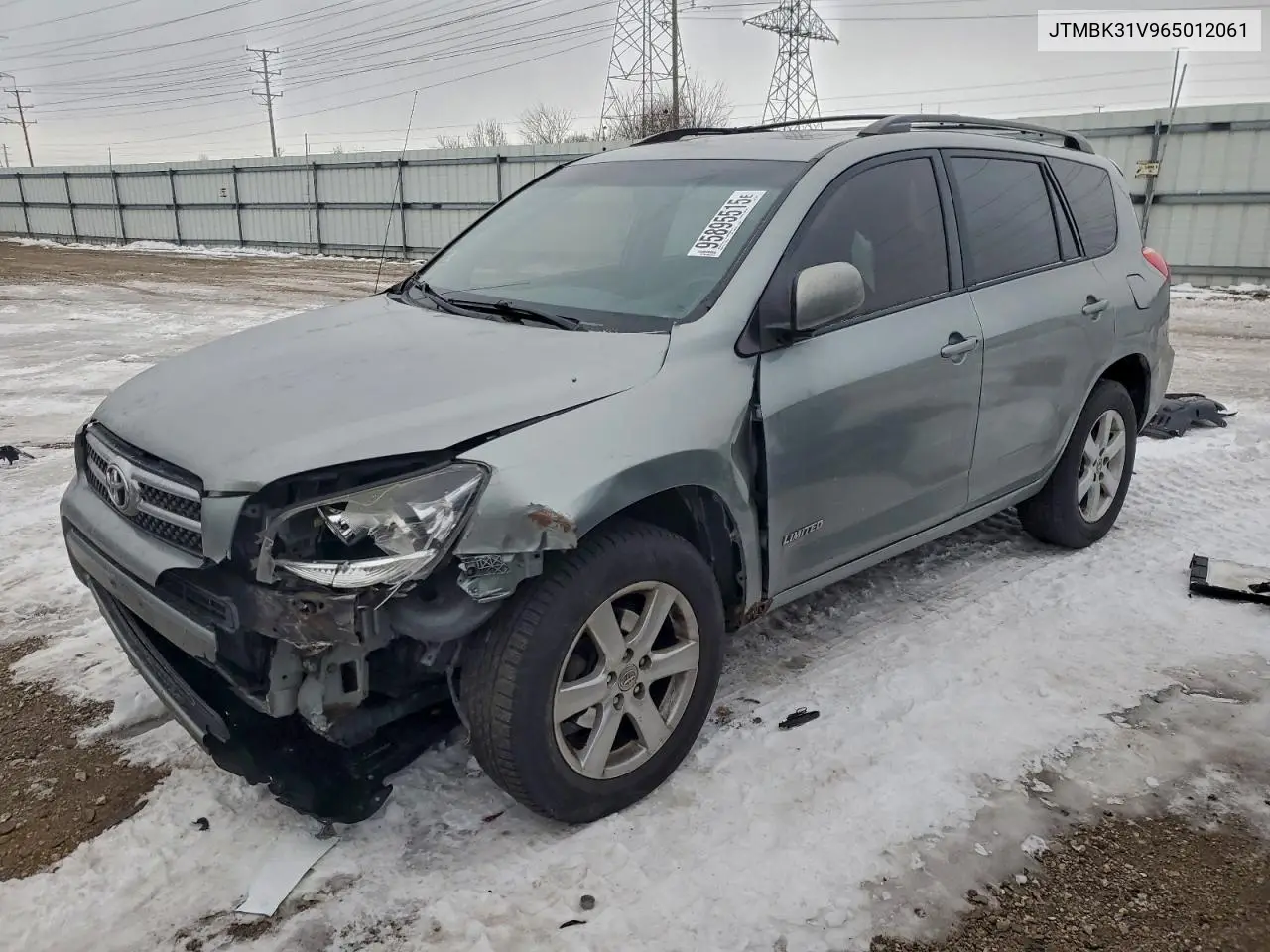 JTMBK31V965012061 2006 Toyota Rav4 Limited