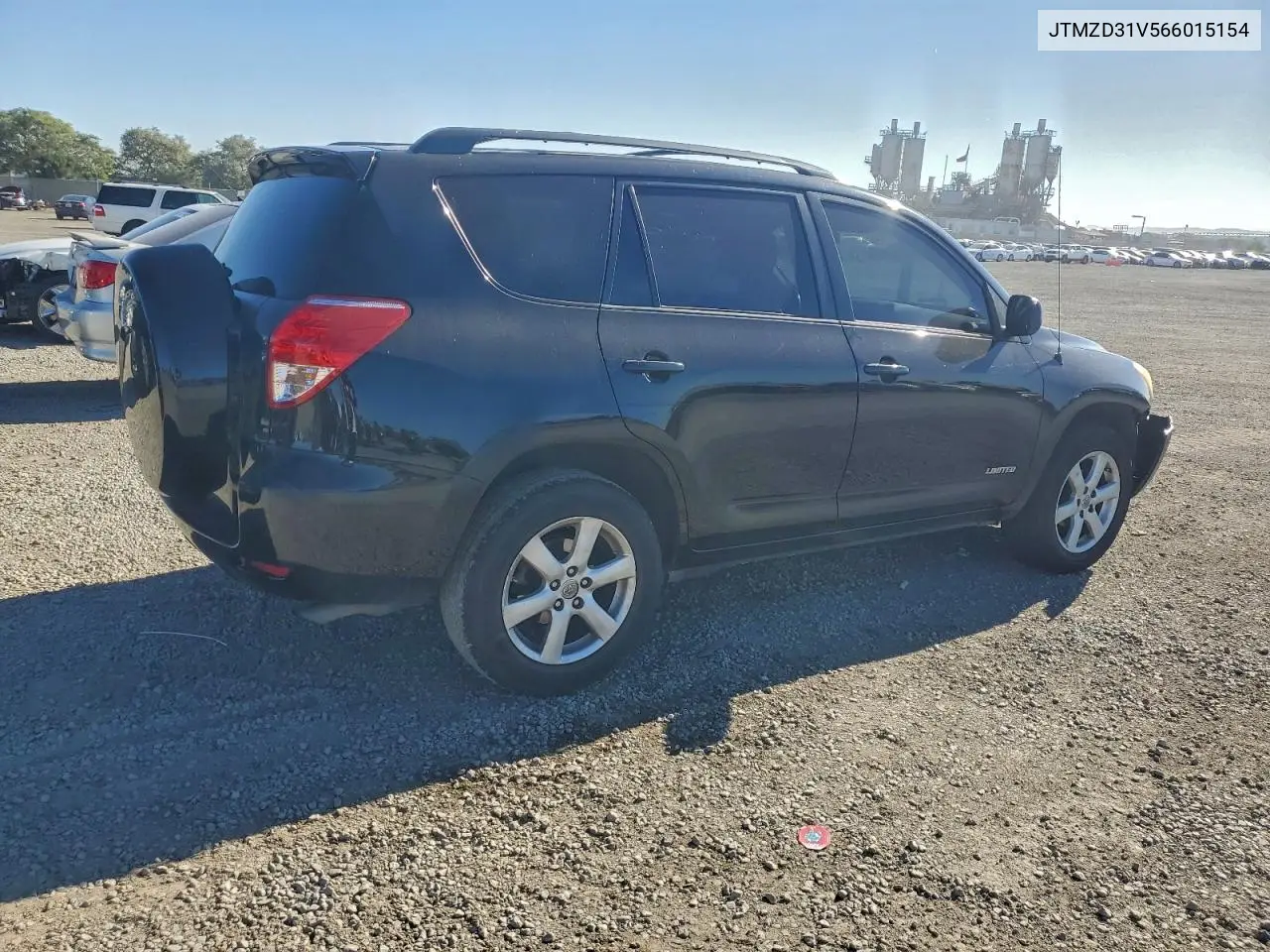 JTMZD31V566015154 2006 Toyota Rav4 Limited