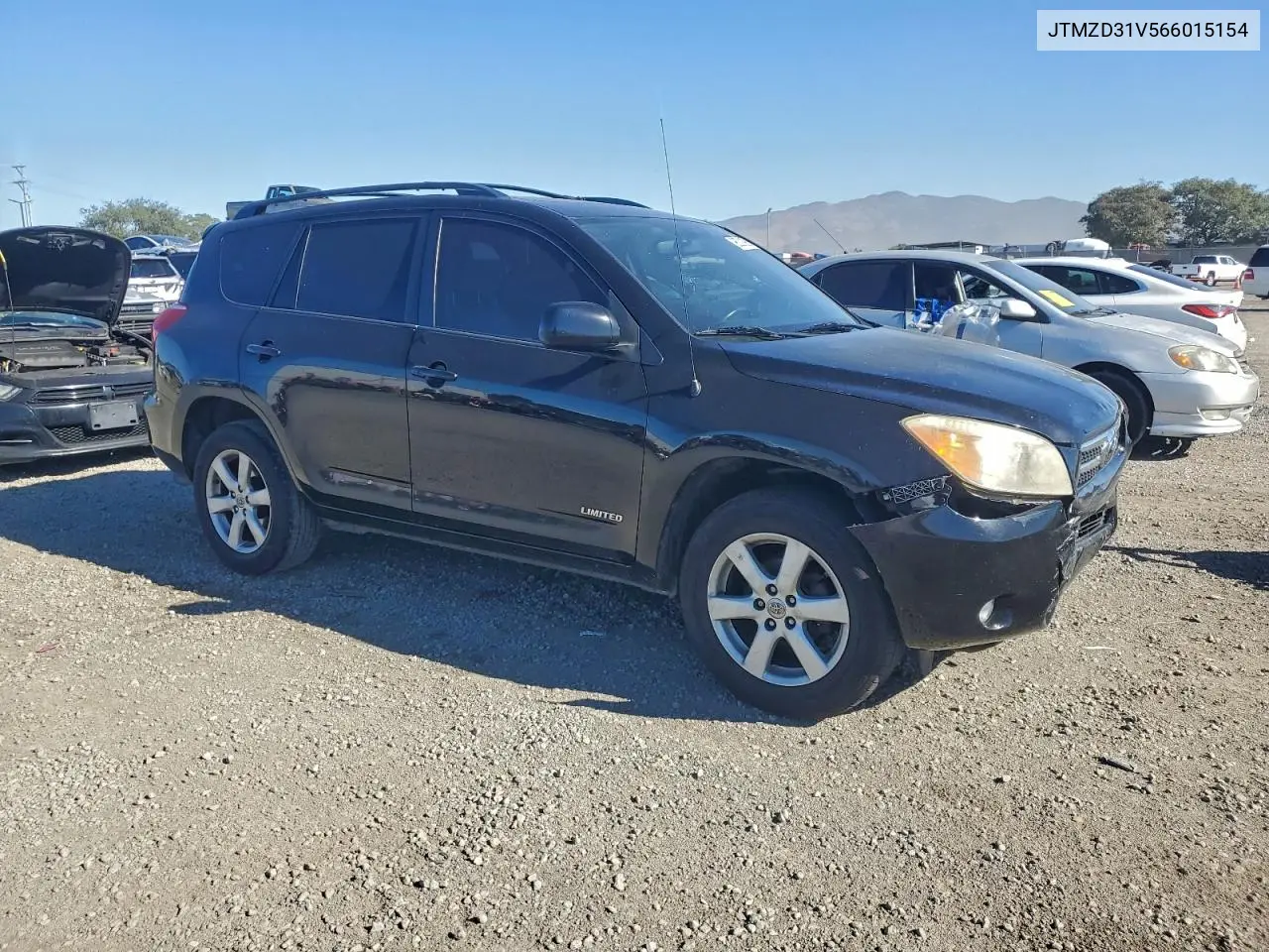 JTMZD31V566015154 2006 Toyota Rav4 Limited