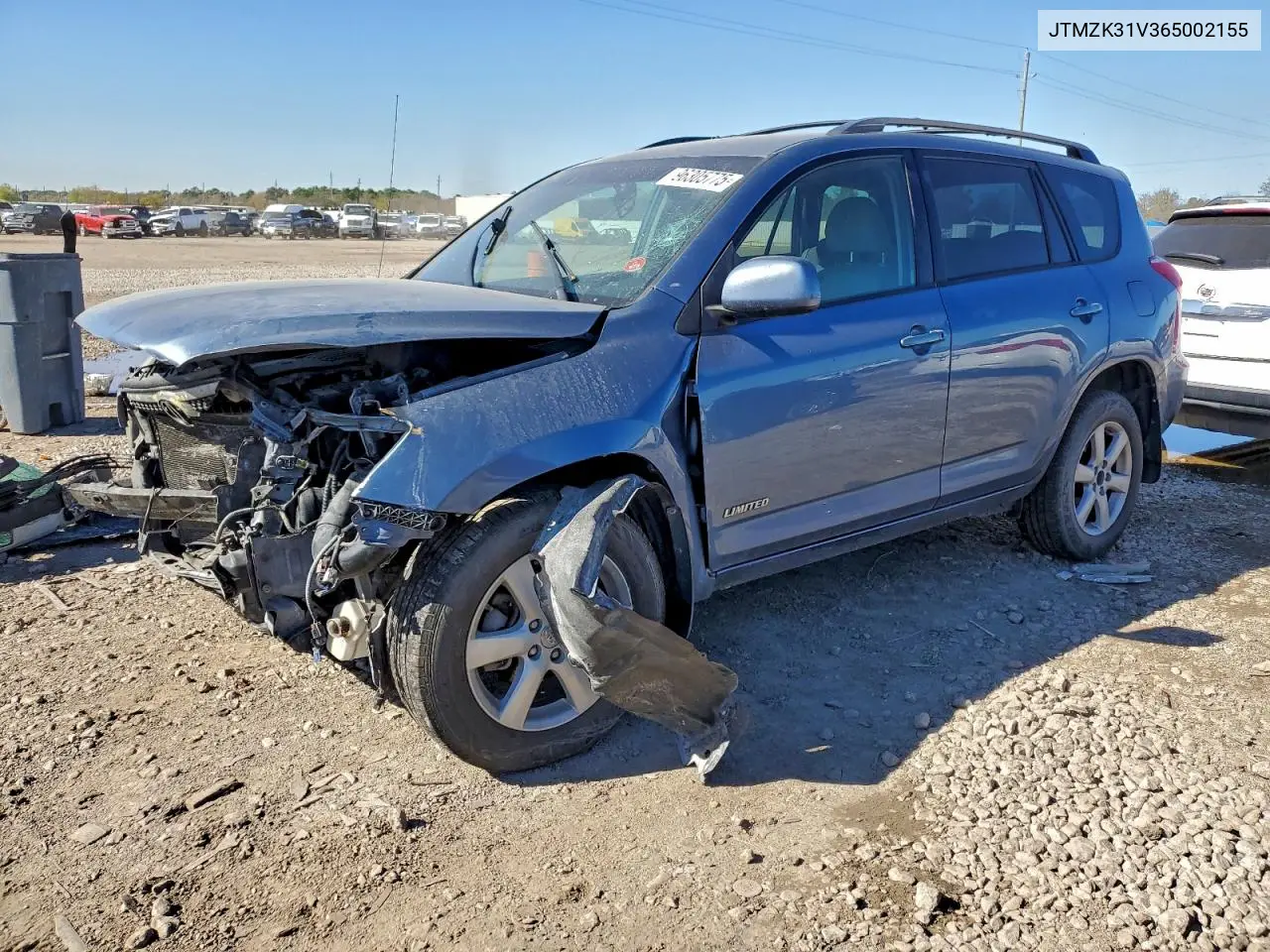 JTMZK31V365002155 2006 Toyota Rav4 Limited