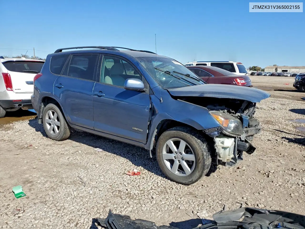 JTMZK31V365002155 2006 Toyota Rav4 Limited