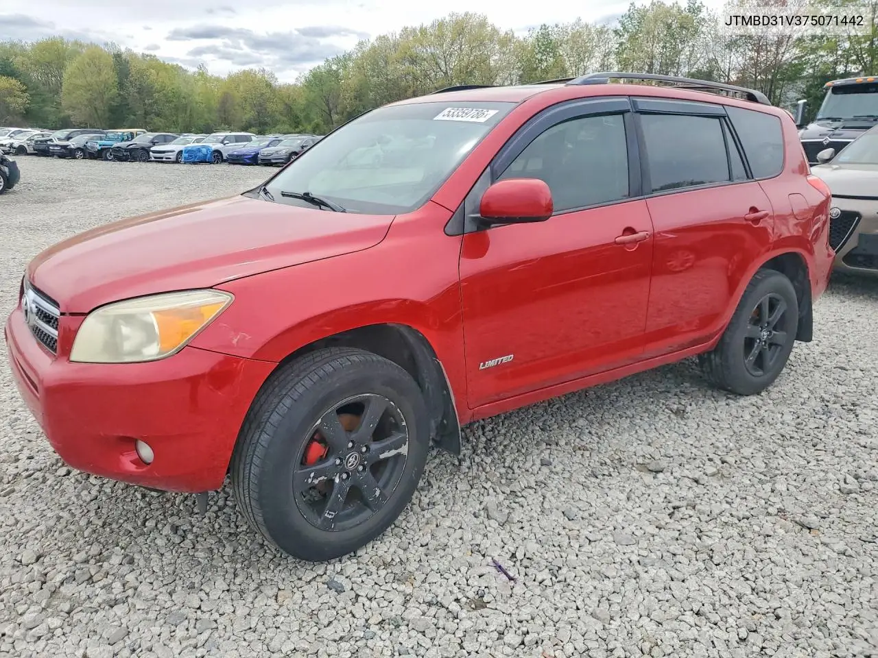 JTMBD31V375071442 2007 Toyota Rav4 Limited