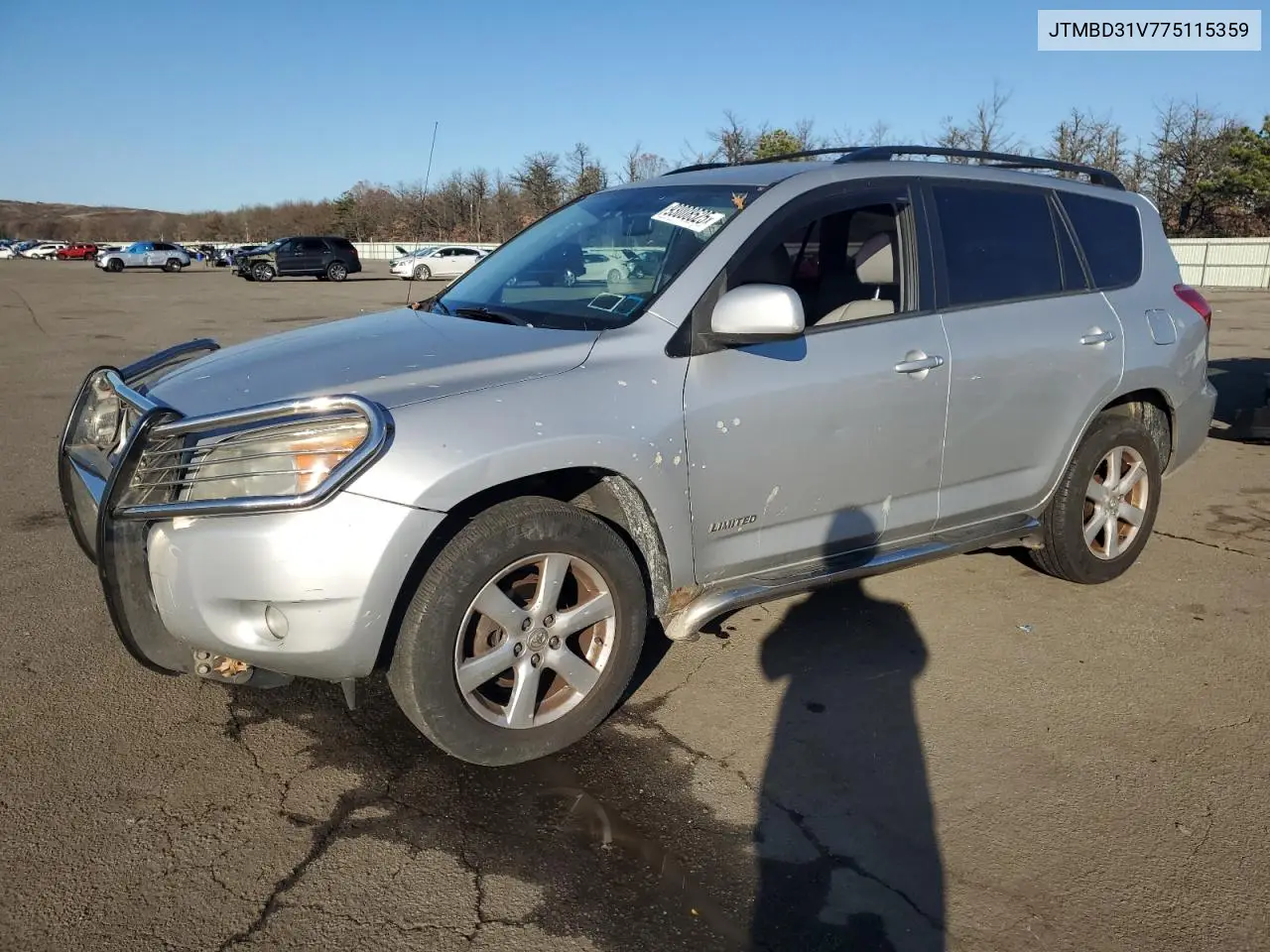 JTMBD31V775115359 2007 Toyota Rav4 Limited