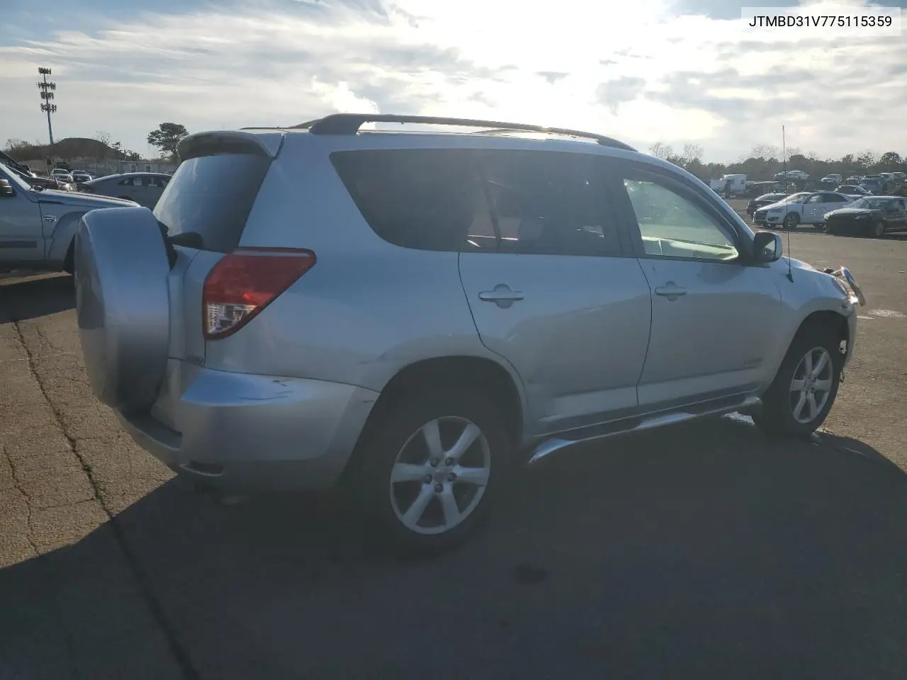 JTMBD31V775115359 2007 Toyota Rav4 Limited