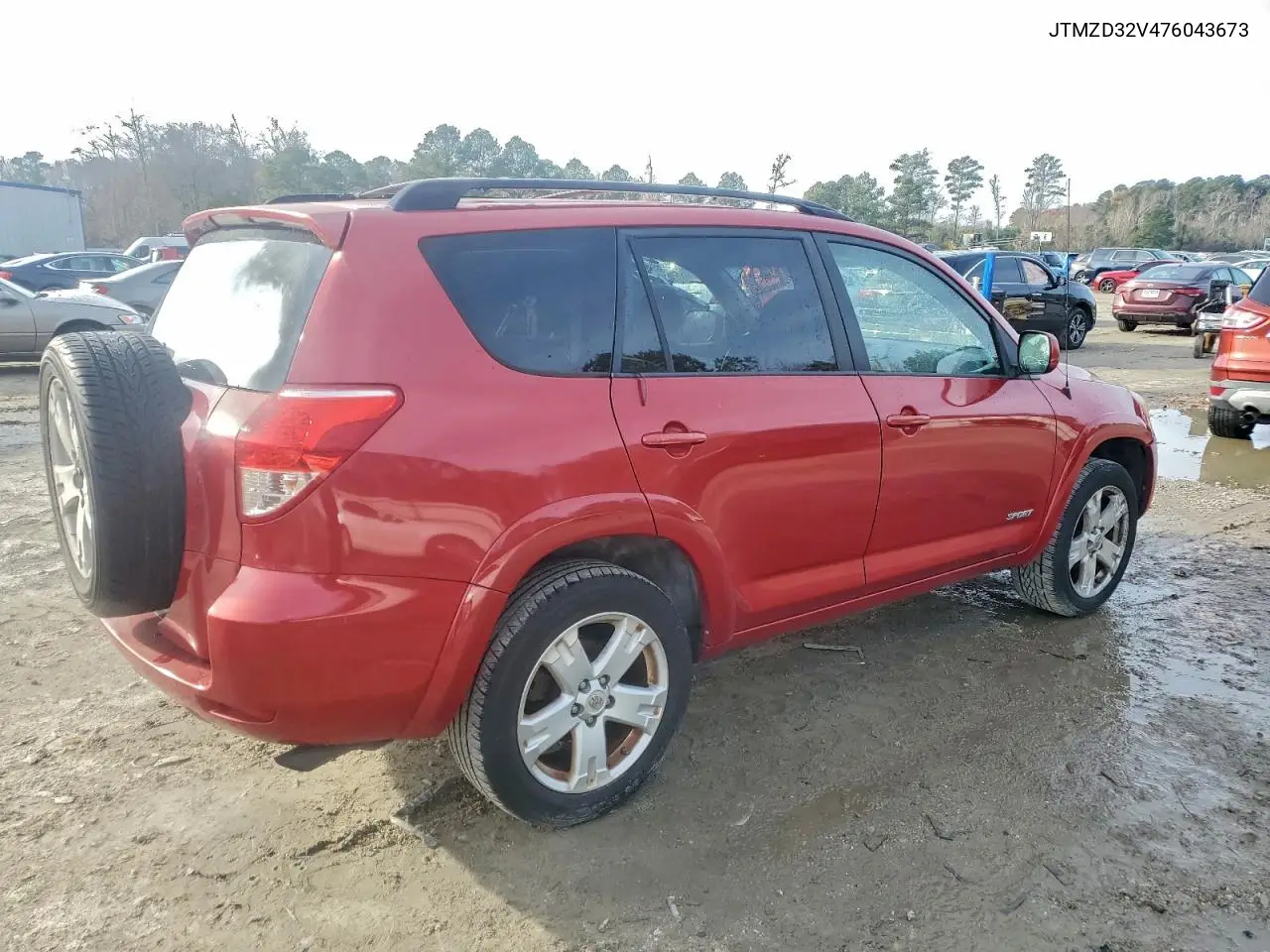 JTMZD32V476043673 2007 Toyota Rav4 Sport