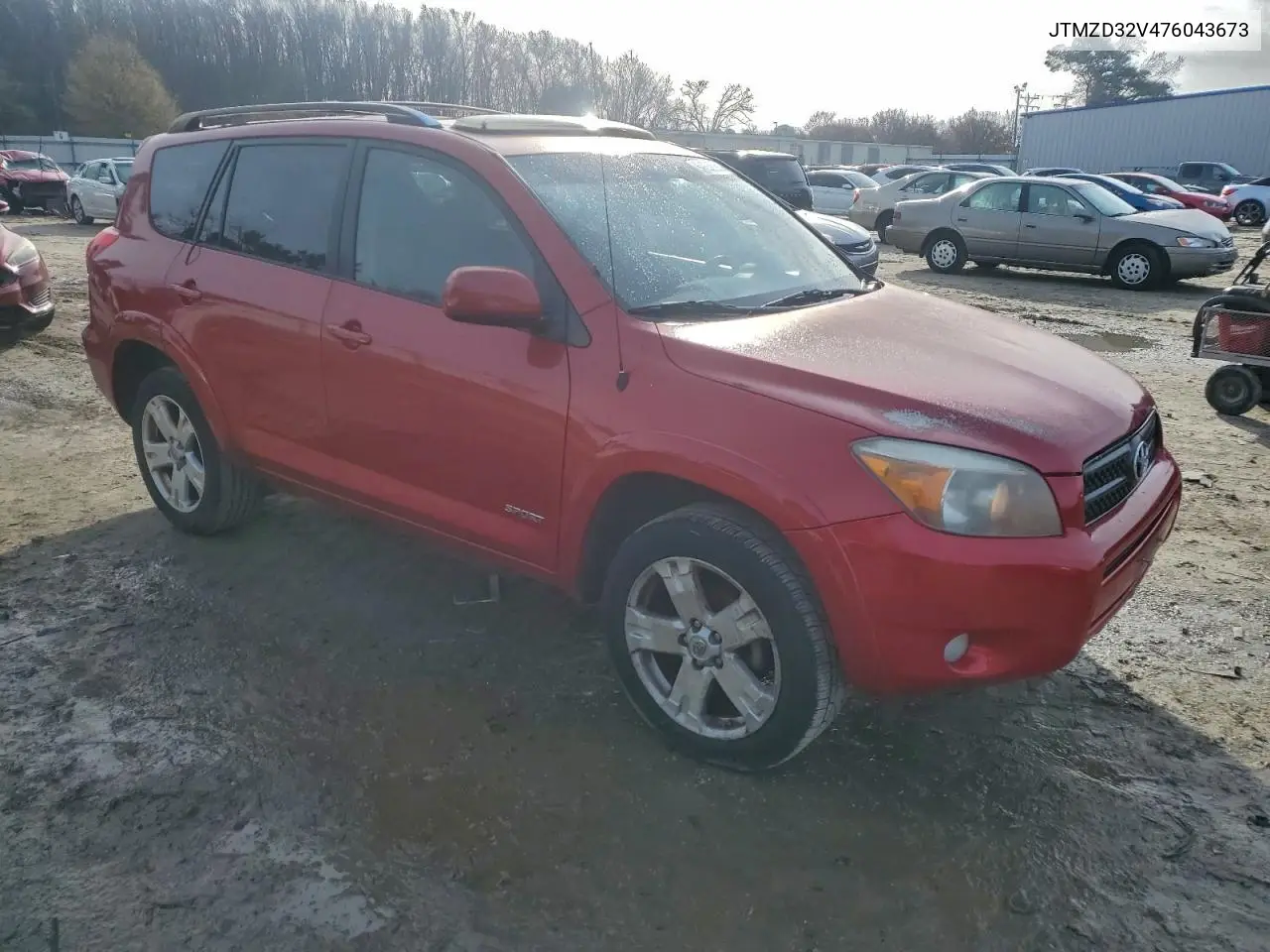 JTMZD32V476043673 2007 Toyota Rav4 Sport