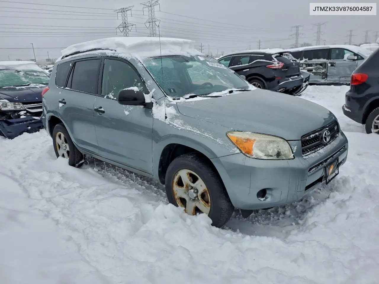 JTMZK33V876004587 2007 Toyota Rav4