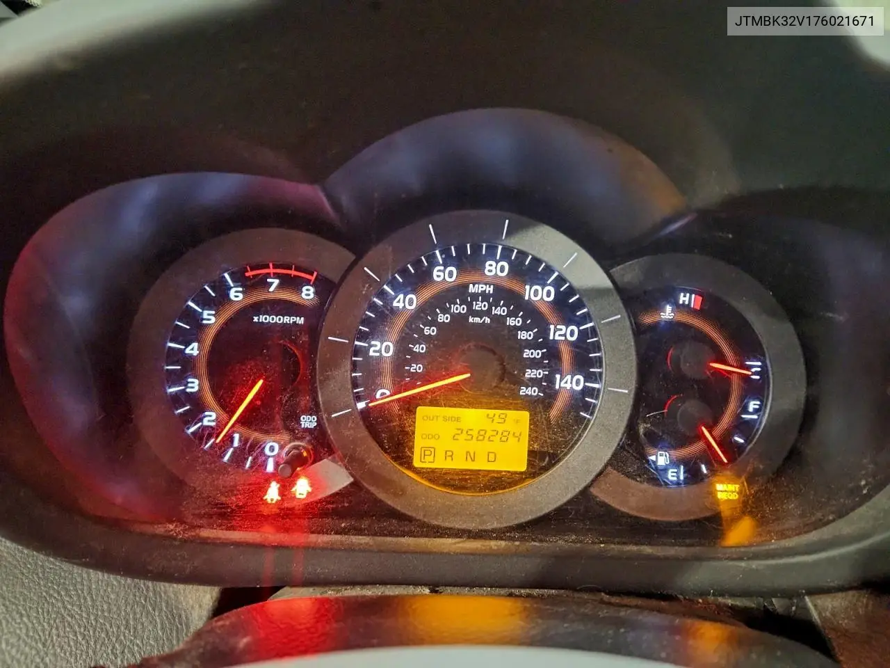 JTMBK32V176021671 2007 Toyota Rav4 Sport