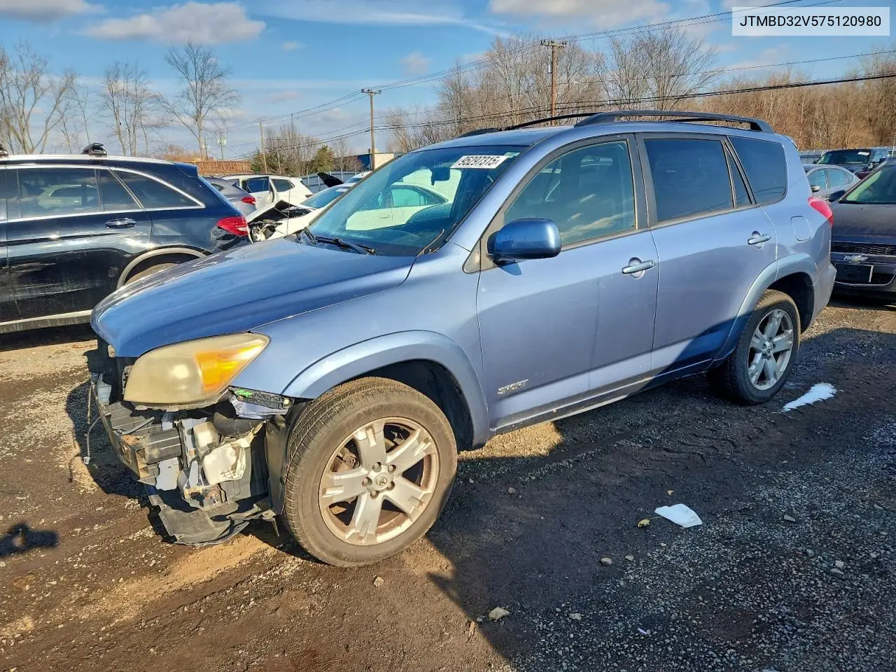 JTMBD32V575120980 2007 Toyota Rav4 Sport