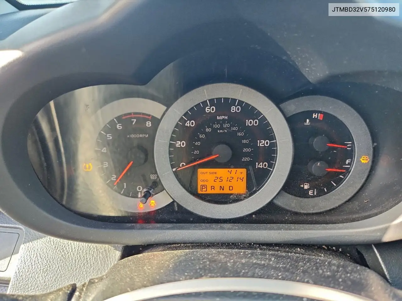 JTMBD32V575120980 2007 Toyota Rav4 Sport