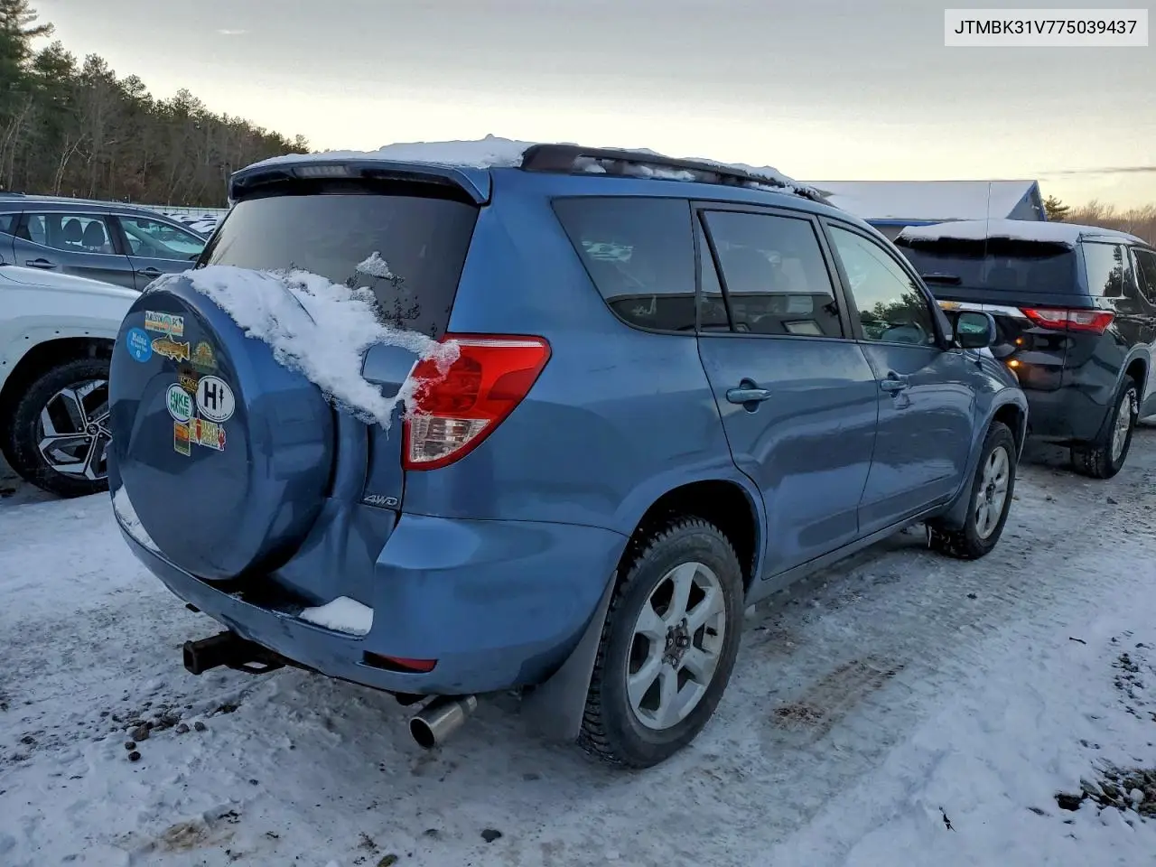 JTMBK31V775039437 2007 Toyota Rav4 Limited