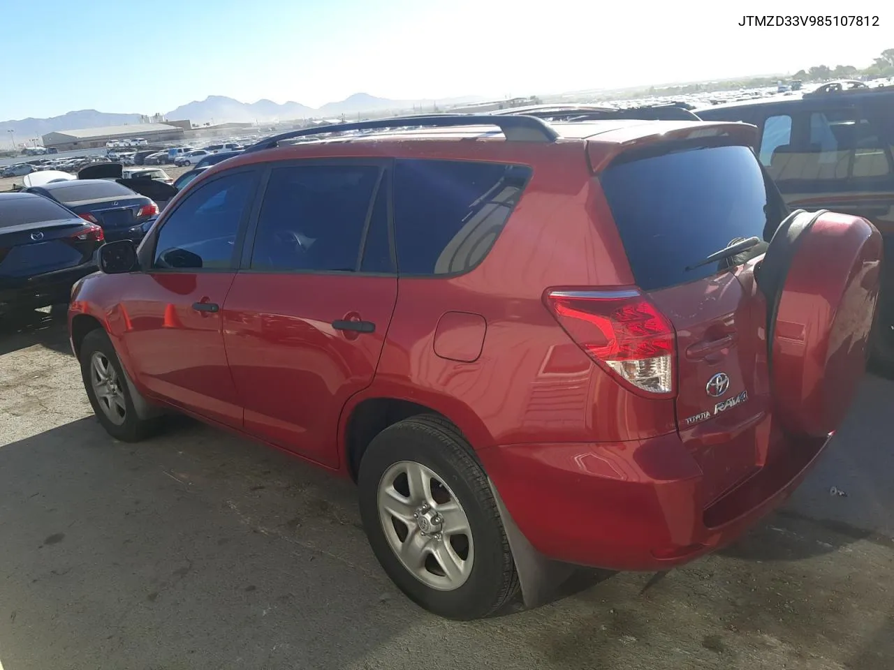 JTMZD33V985107812 2008 Toyota Rav4