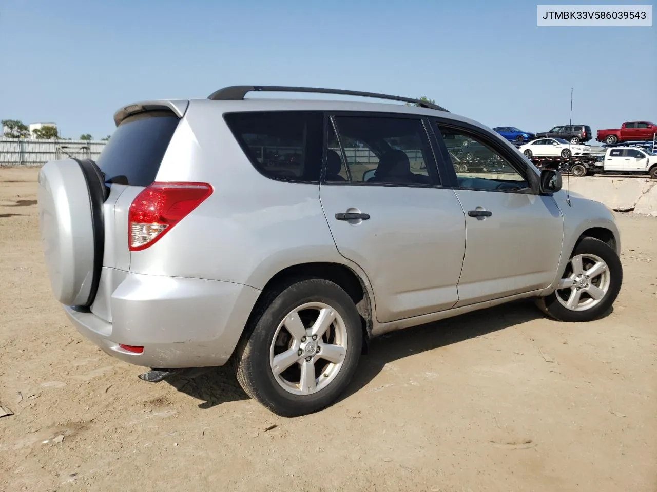 JTMBK33V586039543 2008 Toyota Rav4