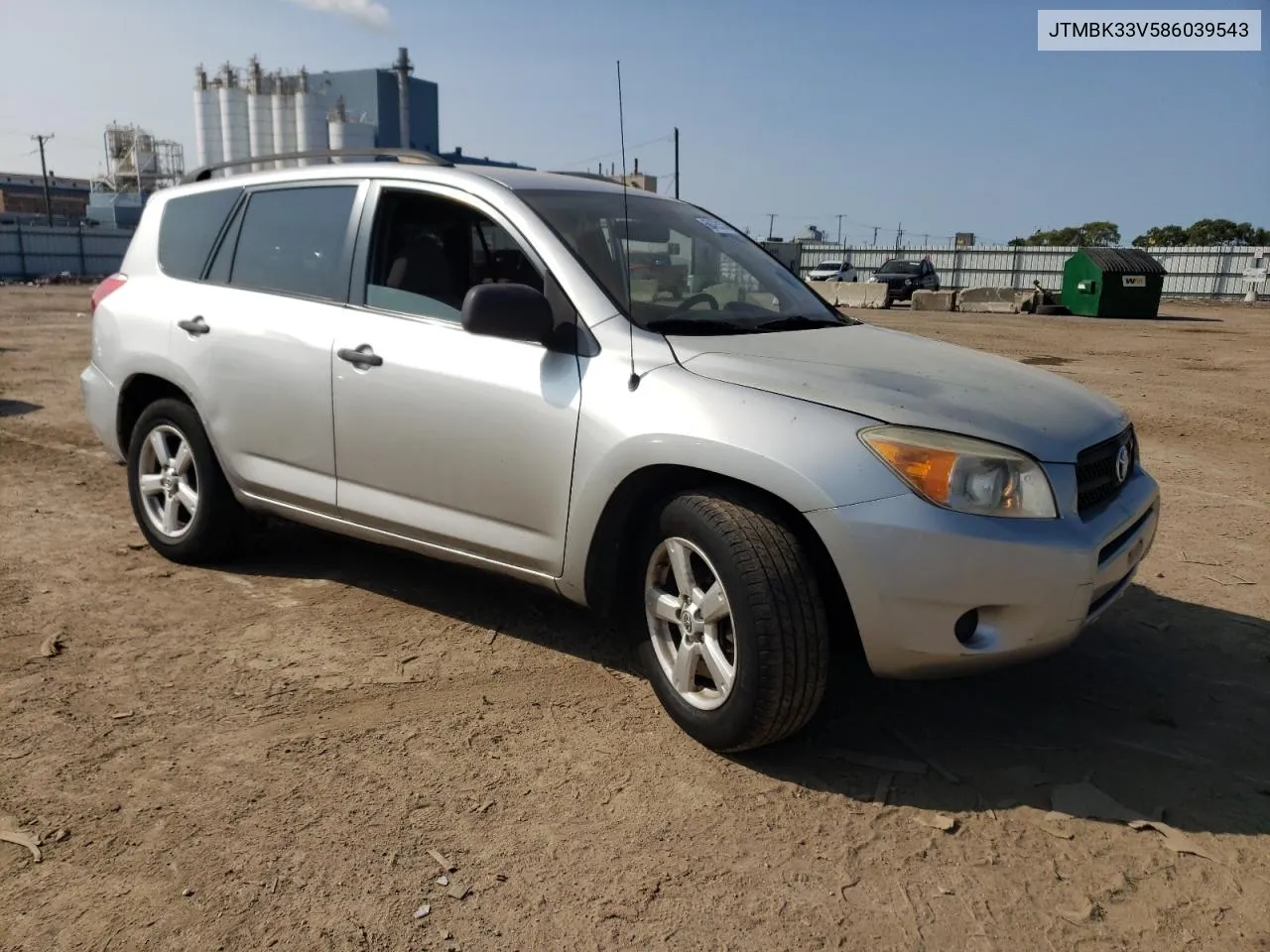 JTMBK33V586039543 2008 Toyota Rav4