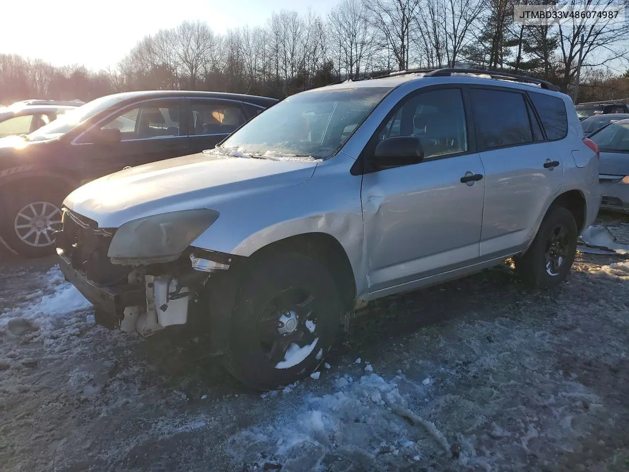 JTMBD33V486074987 2008 Toyota Rav4 Base