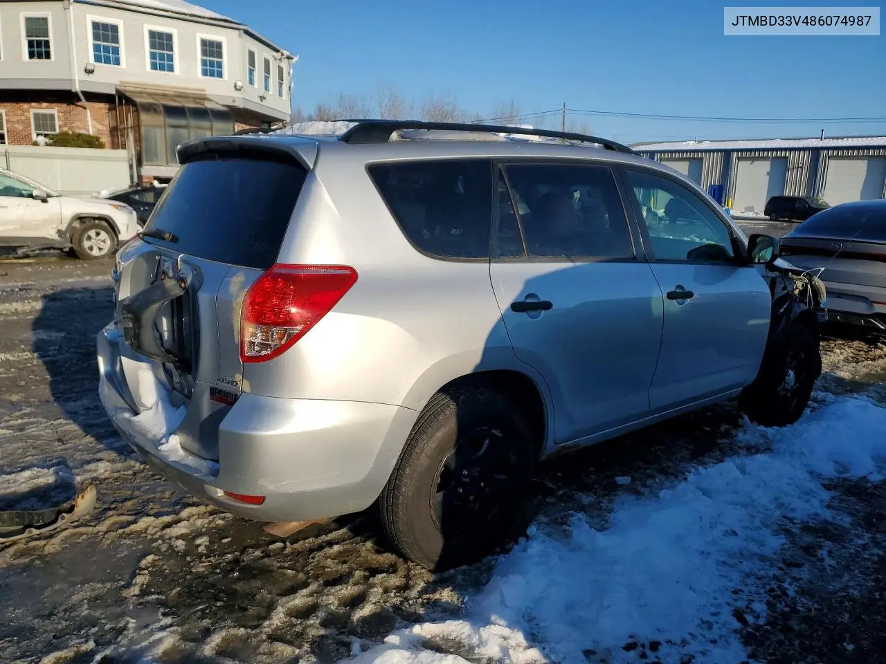 JTMBD33V486074987 2008 Toyota Rav4 Base