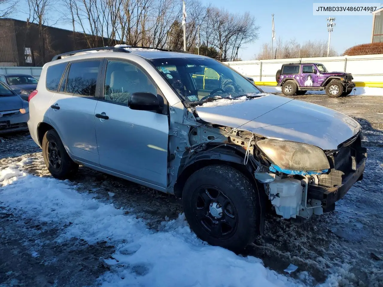 JTMBD33V486074987 2008 Toyota Rav4 Base
